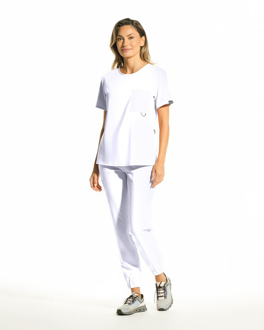 Bluza medicala FLOW alb