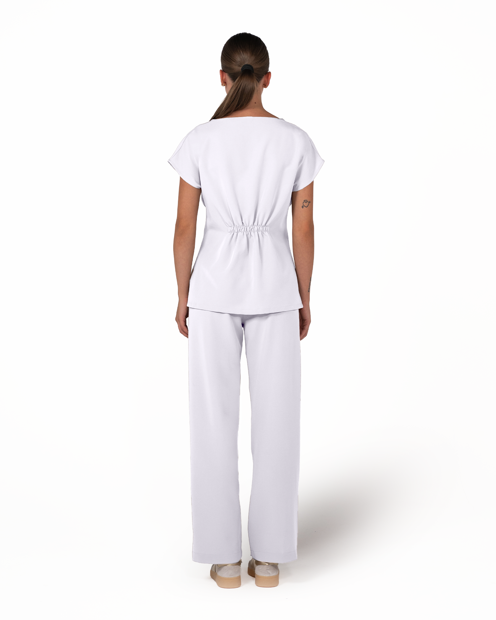 ANORA bluza medicala alb - Imagine 5
