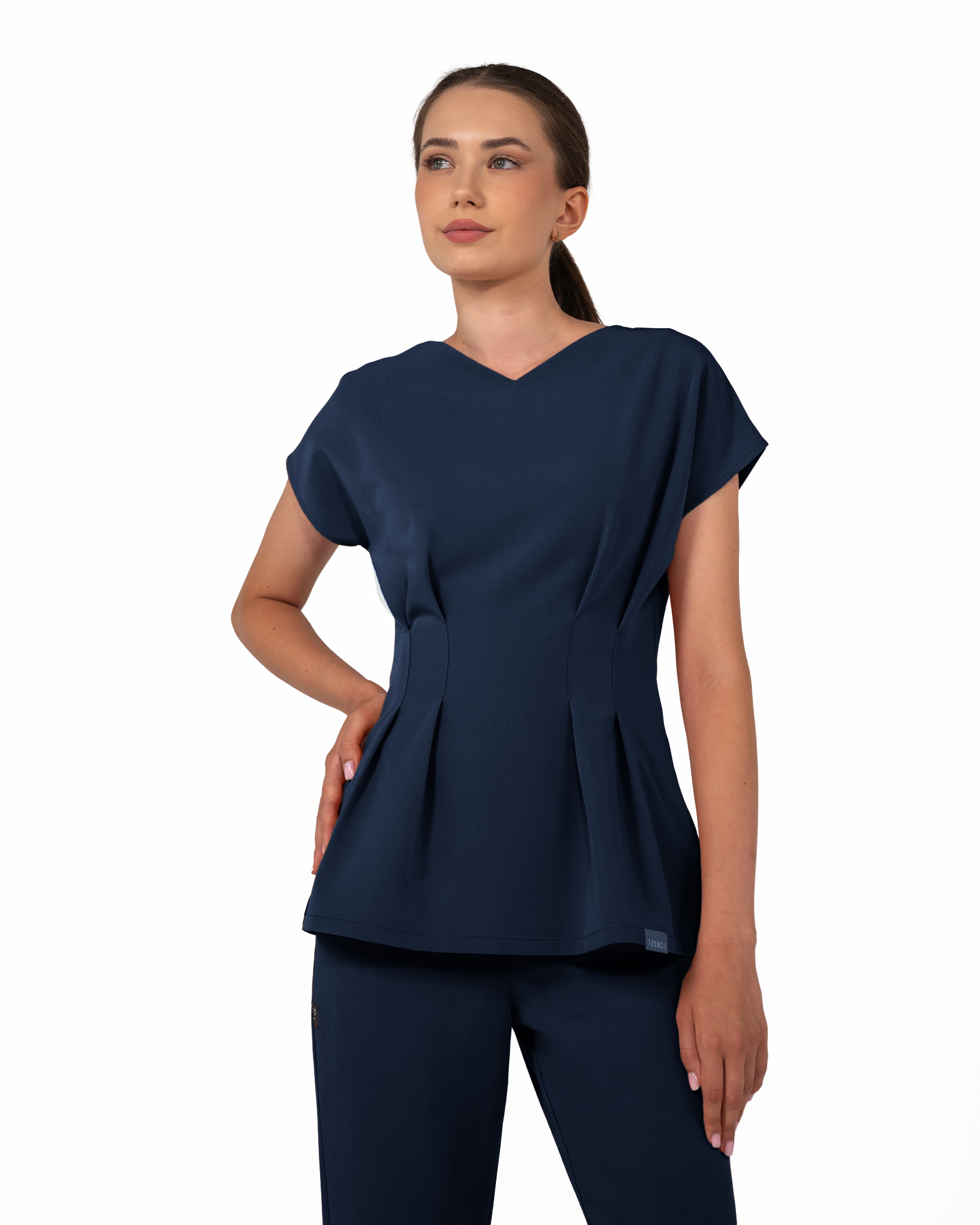 ANORA bluza medicala navy - Imagine 3