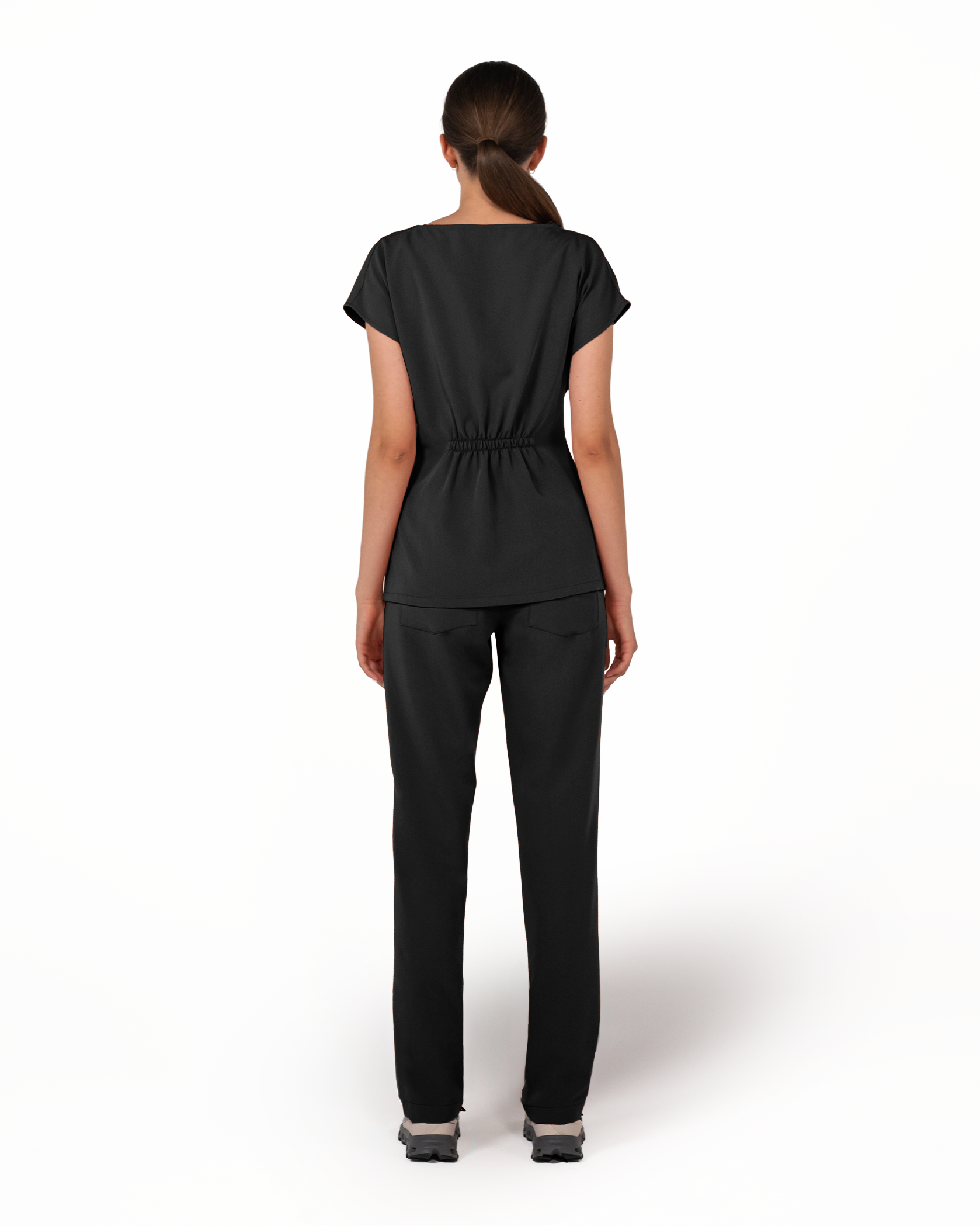 ANORA bluza medicala negru - Imagine 5