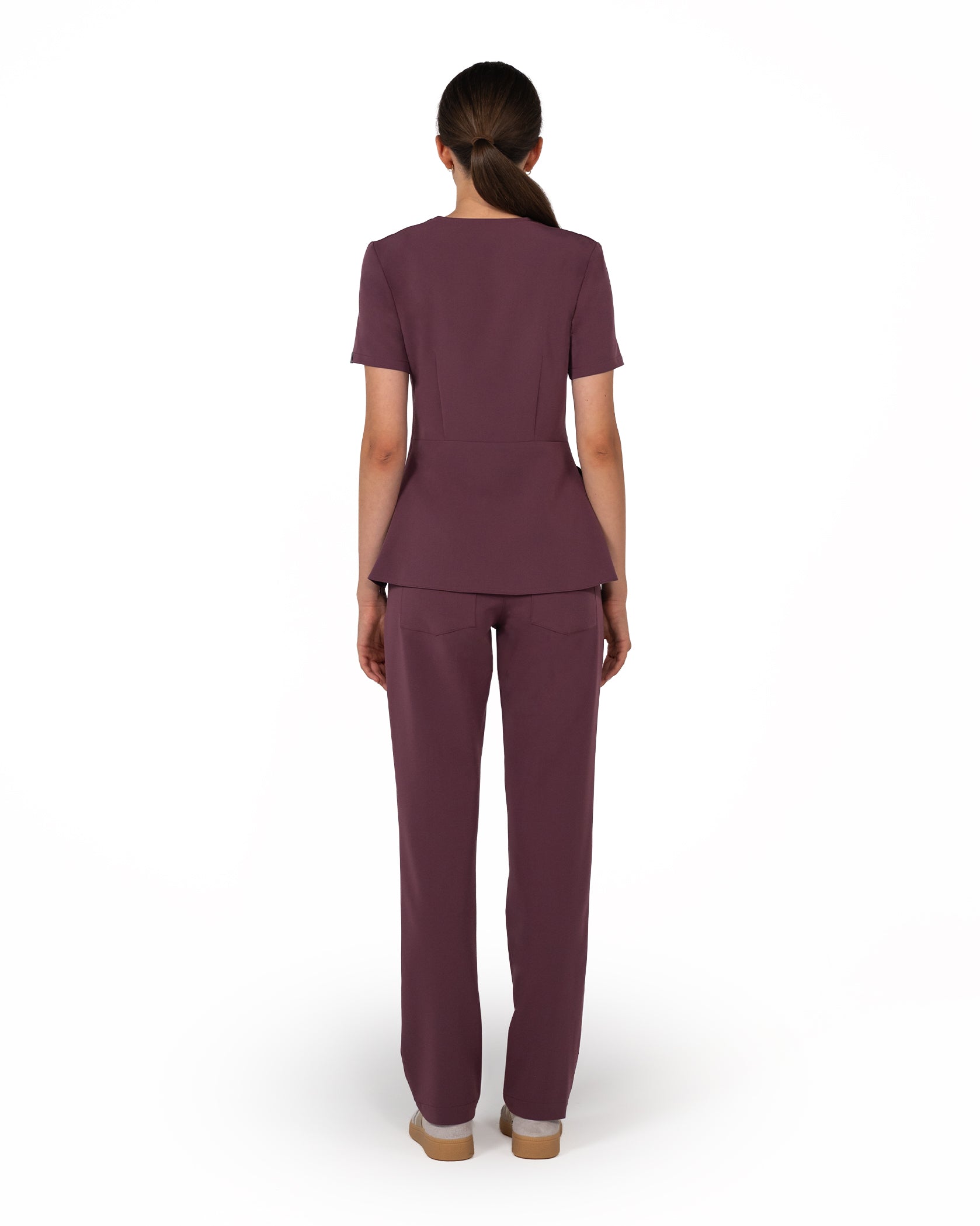 OPAL bluza medicala grape - Imagine 4