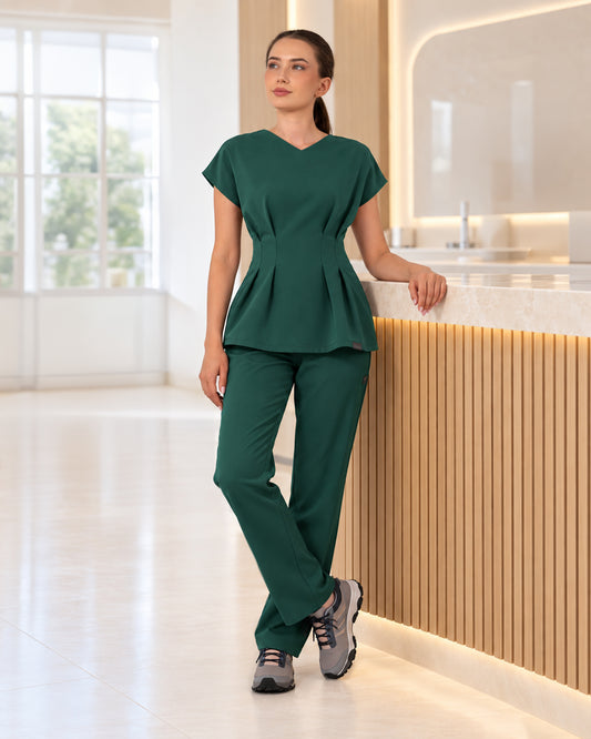 ANORA bluza medicala forest