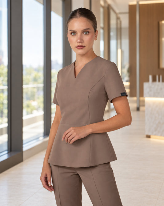 OPAL bluza medicala cappuccino