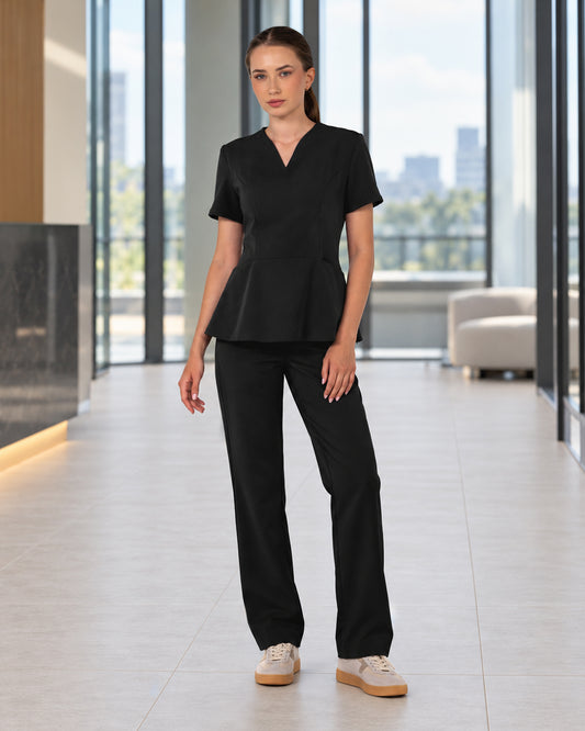 OPAL bluza medicala negru