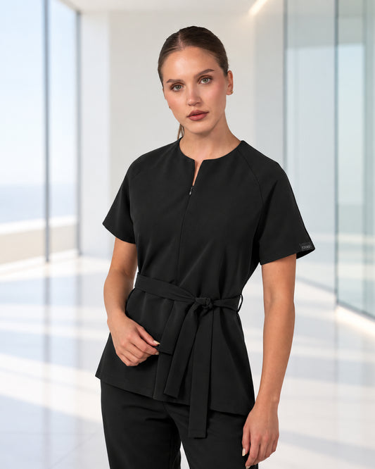 TRINA bluza medicala negru