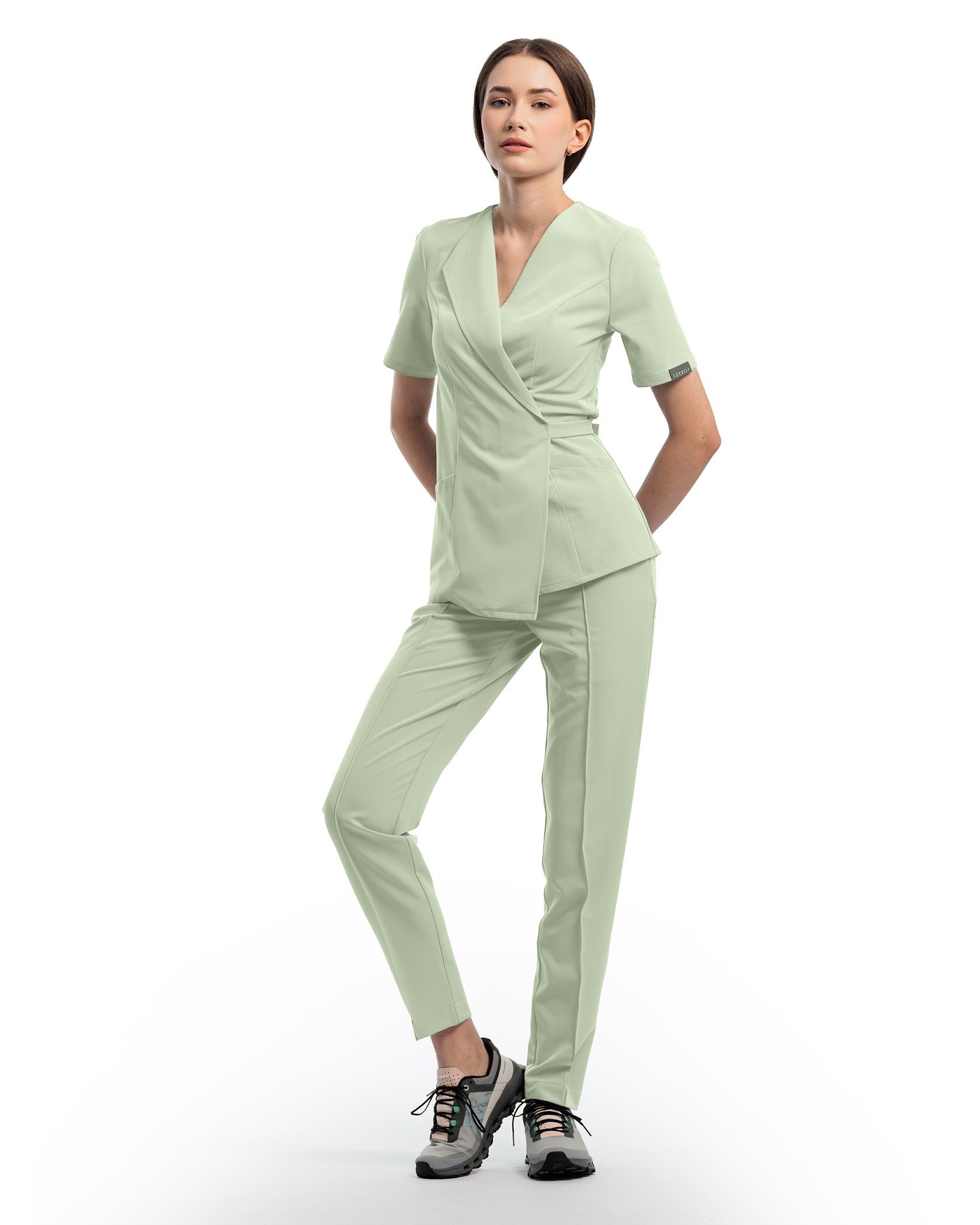 SIENA Matcha Scrub Top - Image 4