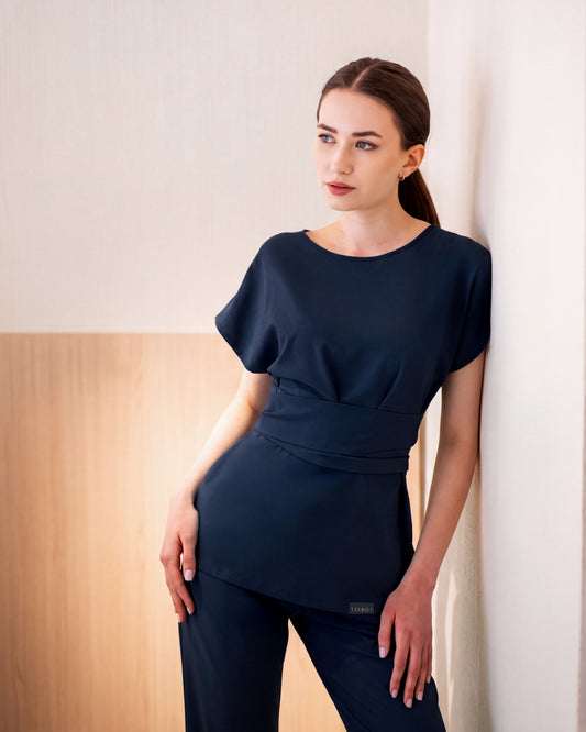CELESTE bluza medicala navy