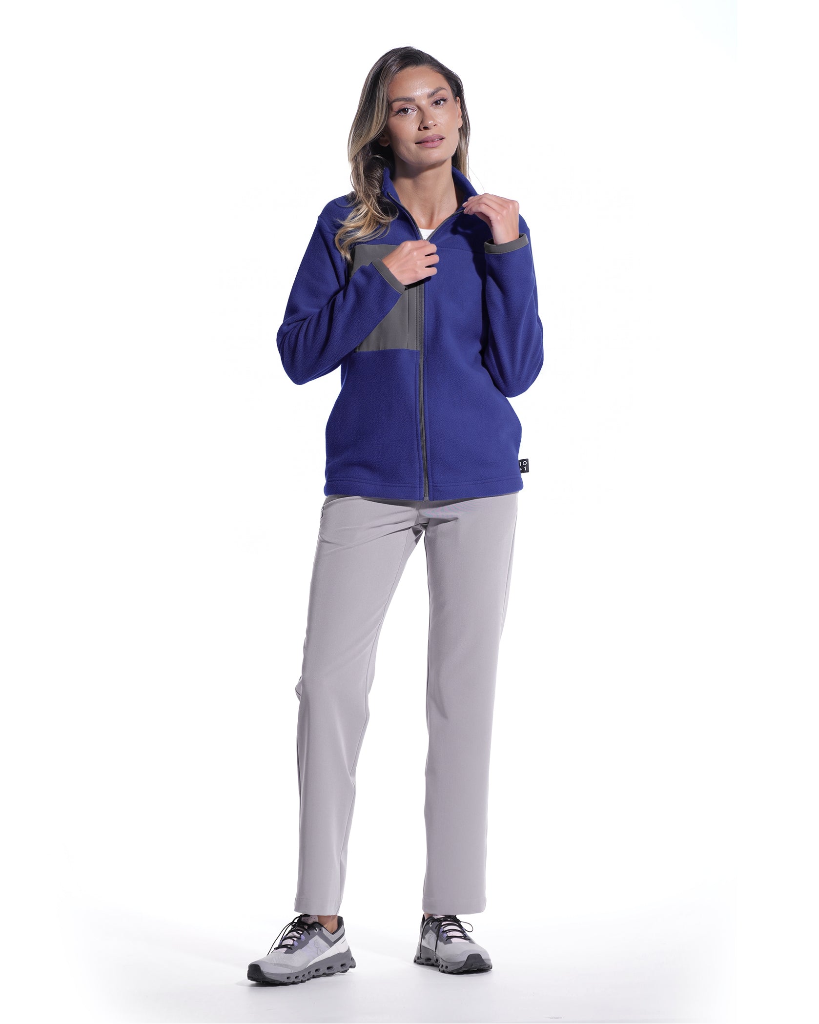 Jacheta medicala dama CLOUD indigo - Imagine 5