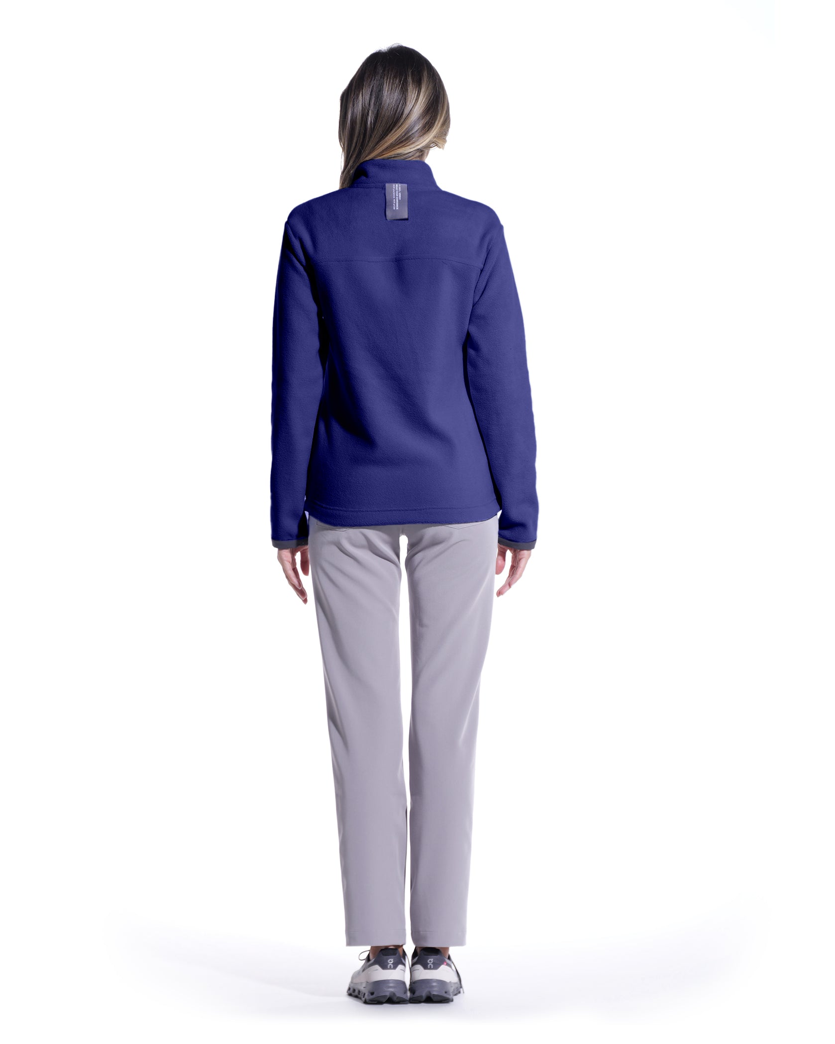 Jacheta medicala dama CLOUD indigo - Imagine 4