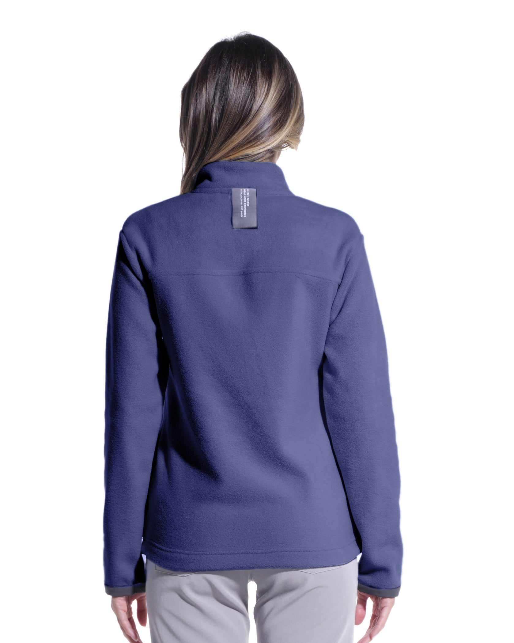 Jacheta medicala dama CLOUD indigo - Imagine 3