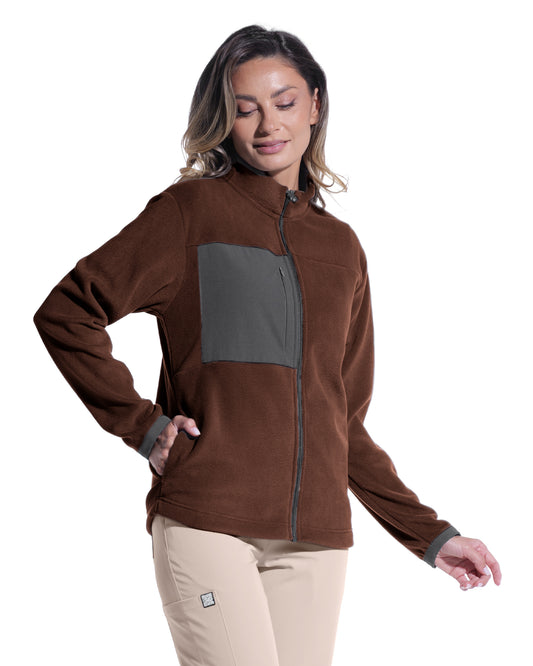 Jacheta medicala dama CLOUD mocha