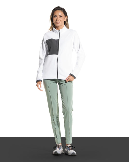 Jacheta medicala dama CLOUD alb