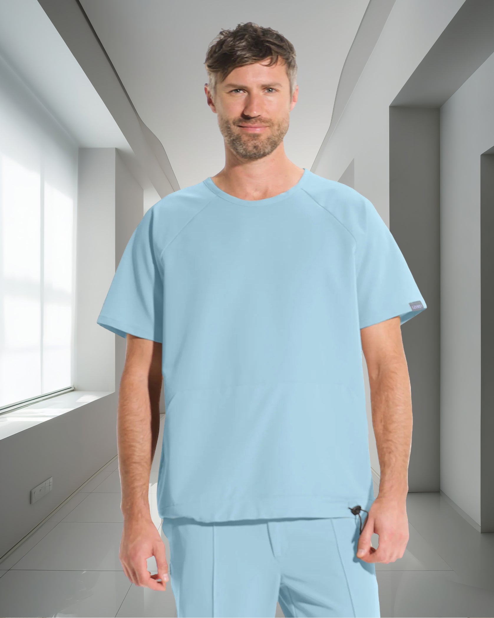 EVER bluza medicala blue - Vedere frontala