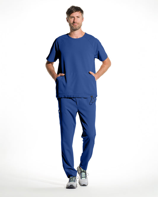 Bluza medicala barbati EVER royal blue