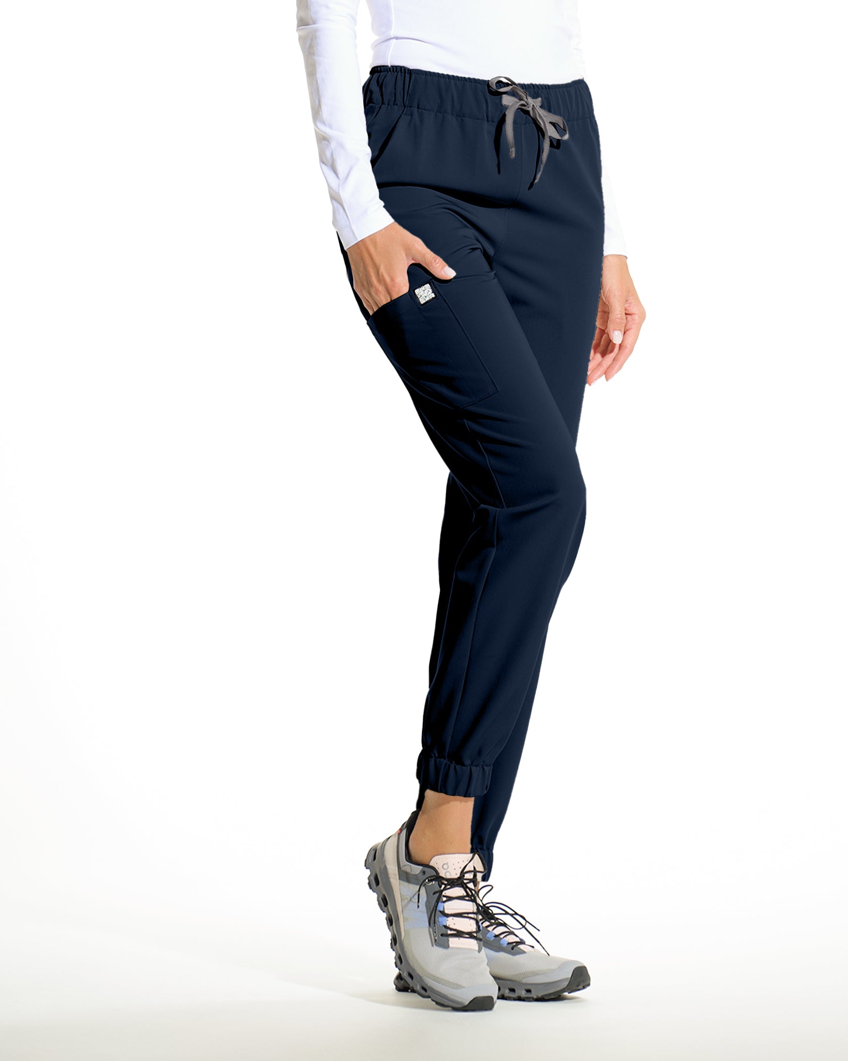 FLEX pantaloni medicali navy - Imagine 3