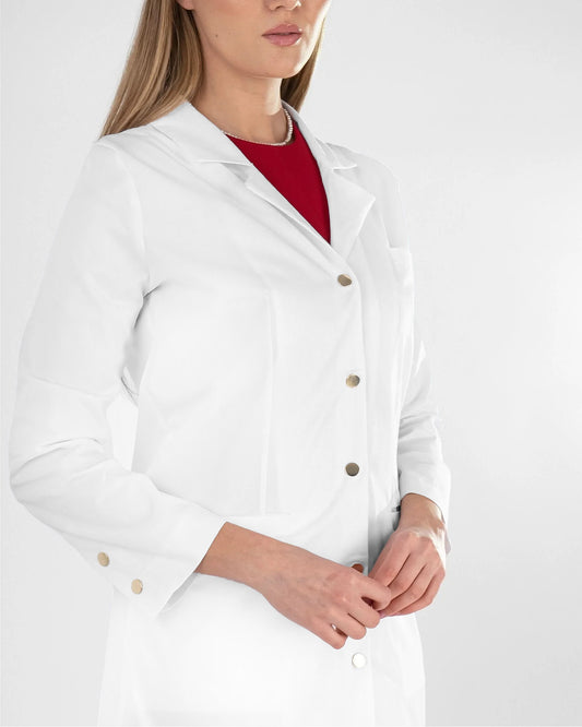 Halat medical IRIS alb