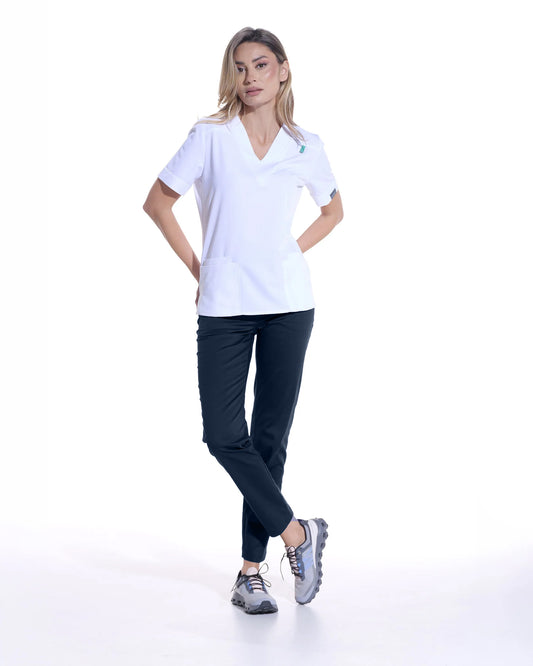 JEANS pantaloni medicali navy