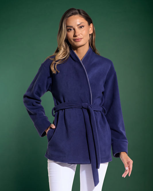 Halat medical dama LOTUS indigo