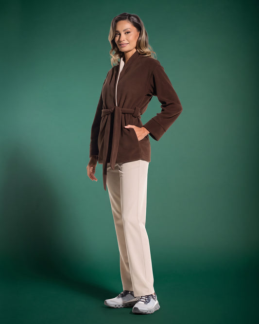 Halat medical dama LOTUS mocha
