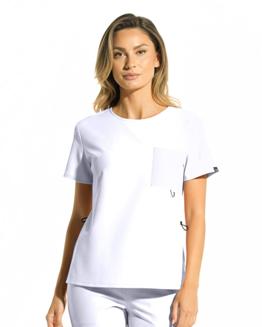 Bluza medicala FLOW alb