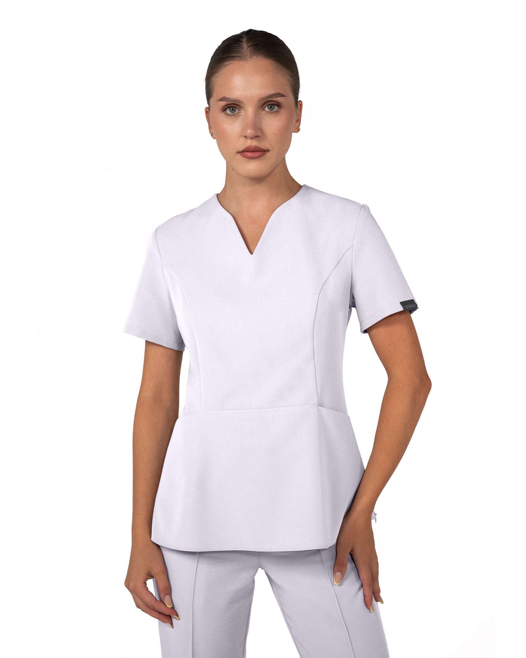 OPAL bluza medicala alb - Imagine 3