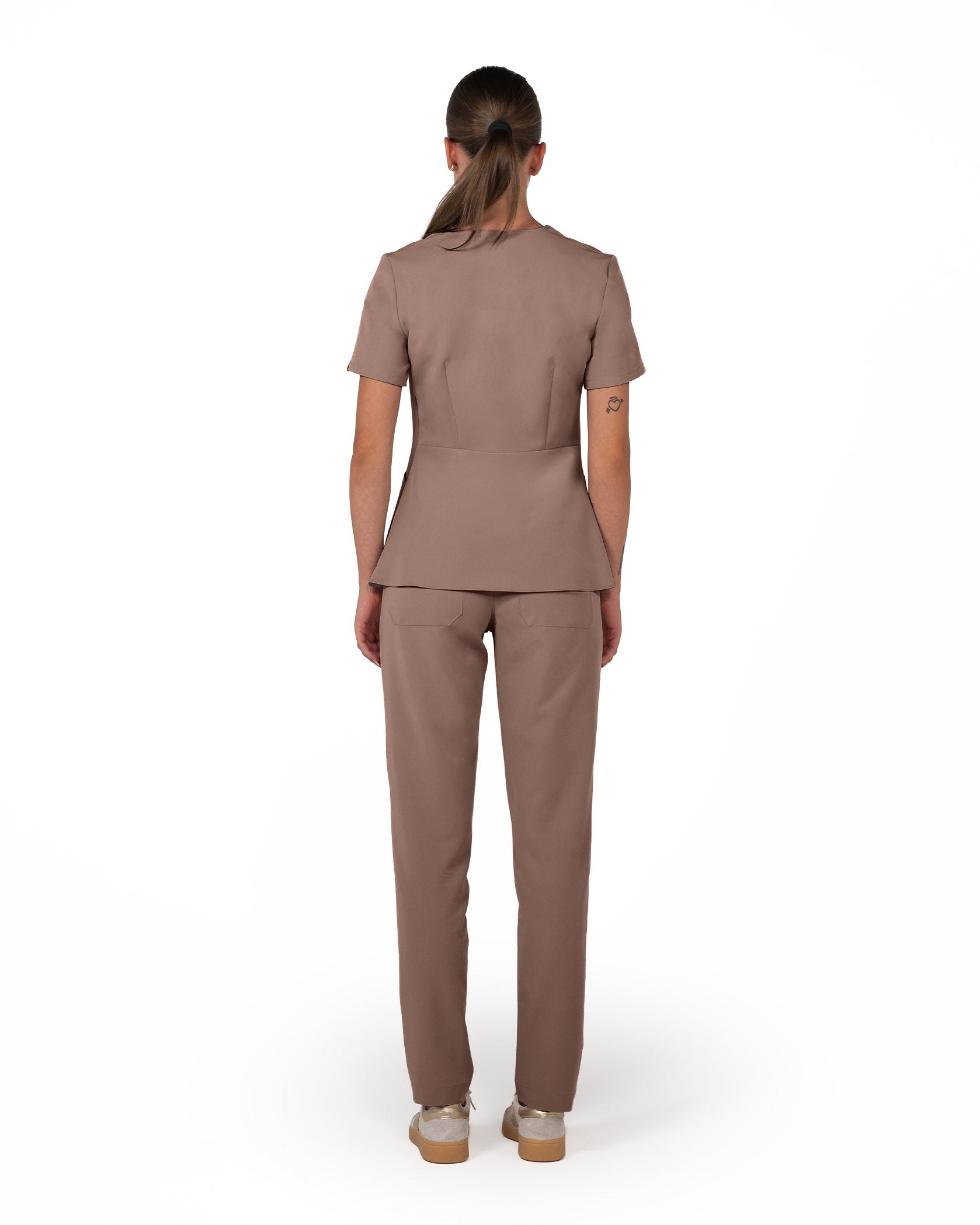 OPAL bluza medicala cappuccino - Imagine 5