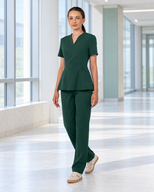 OPAL bluza medicala forest