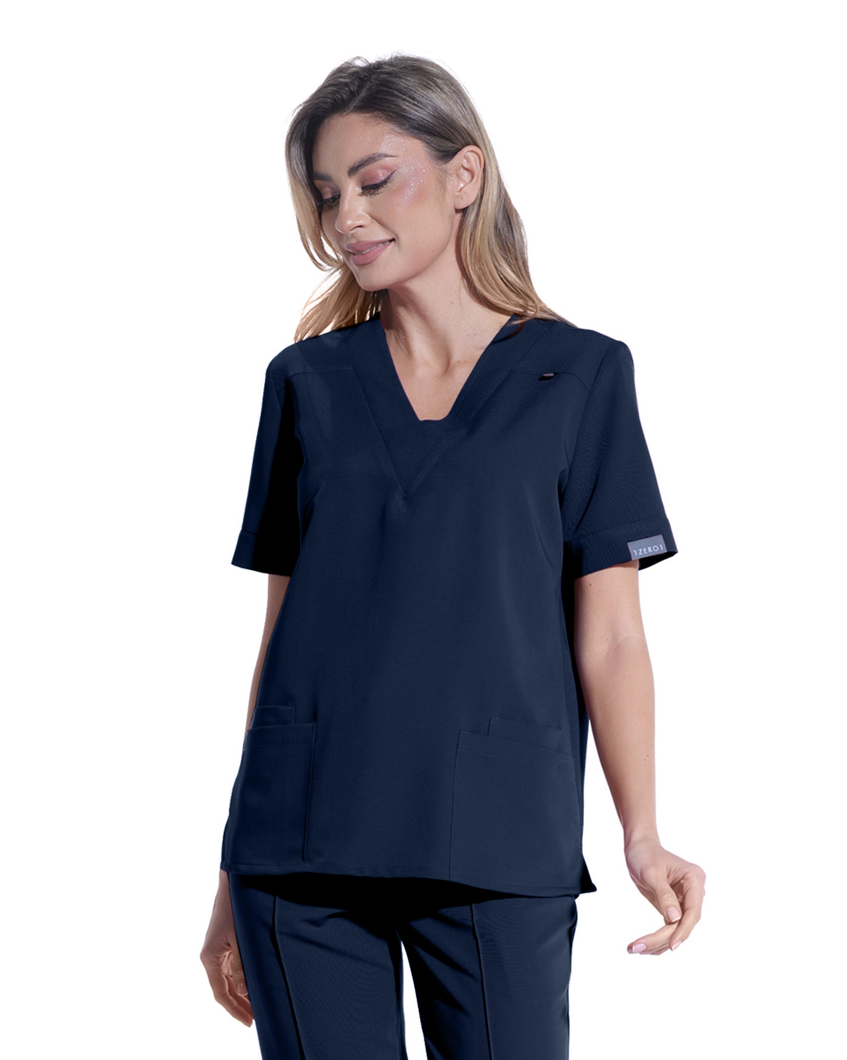 VERSO bluza medicala navy - Imagine 3