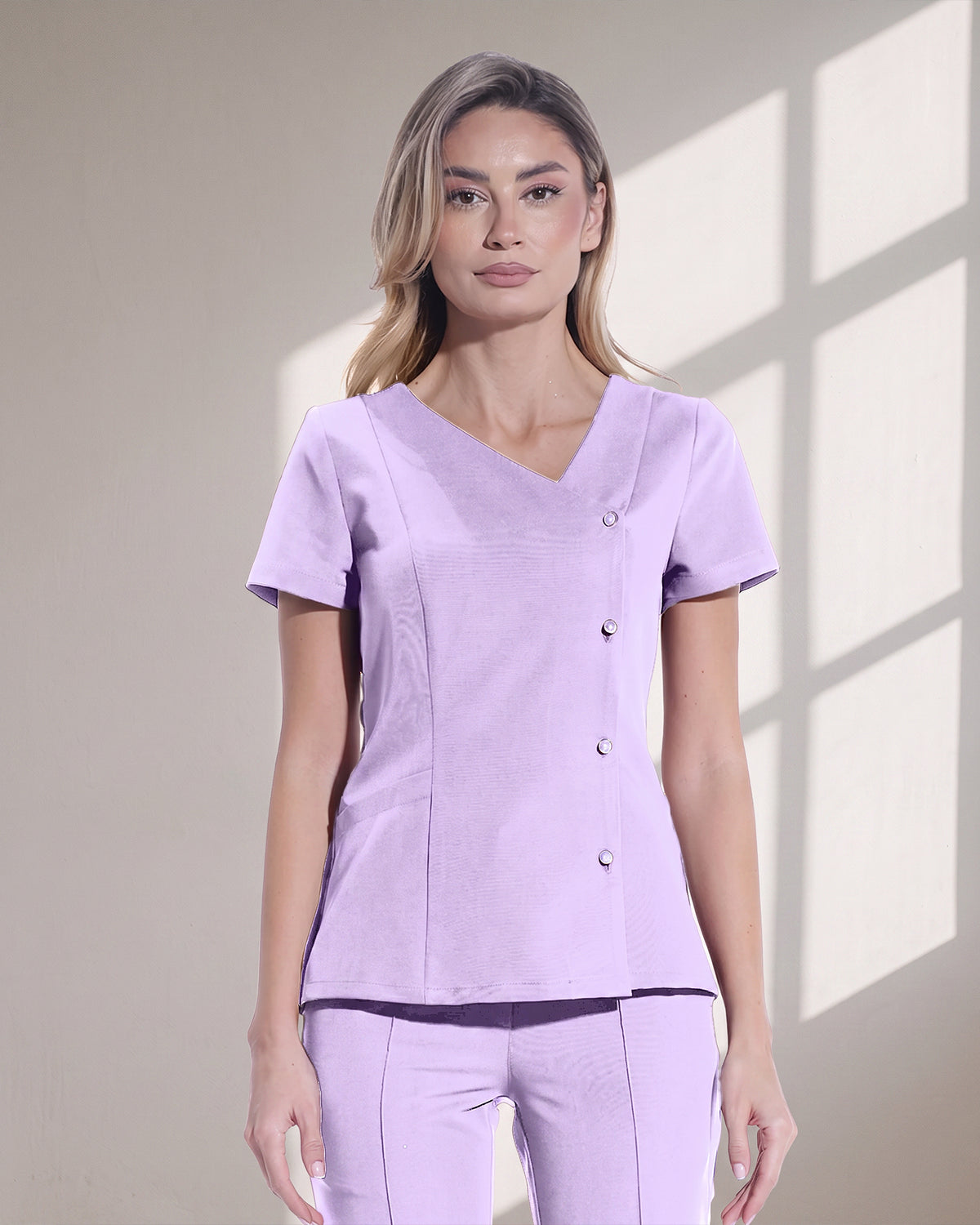 PERLA bluza medicala lila