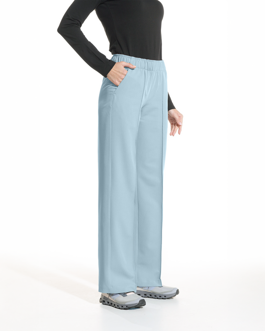 PALAZZO pantaloni medicali blue