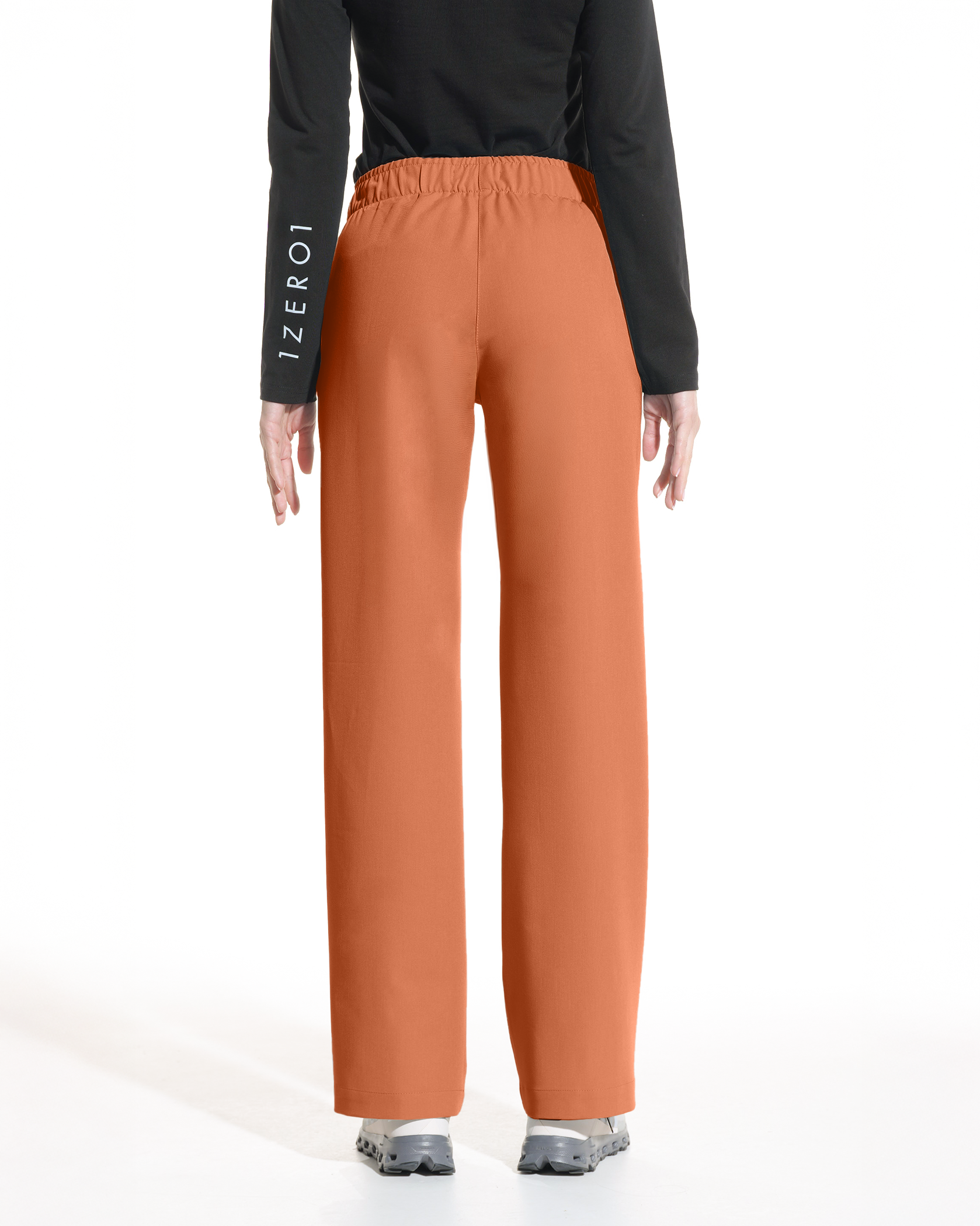 PALAZZO pantaloni medicali caramel - Imagine 3