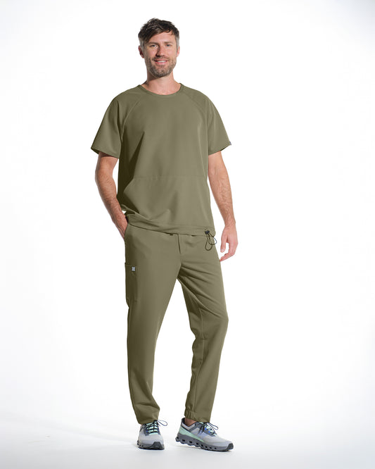 Pantaloni medicali barbati FORM olive