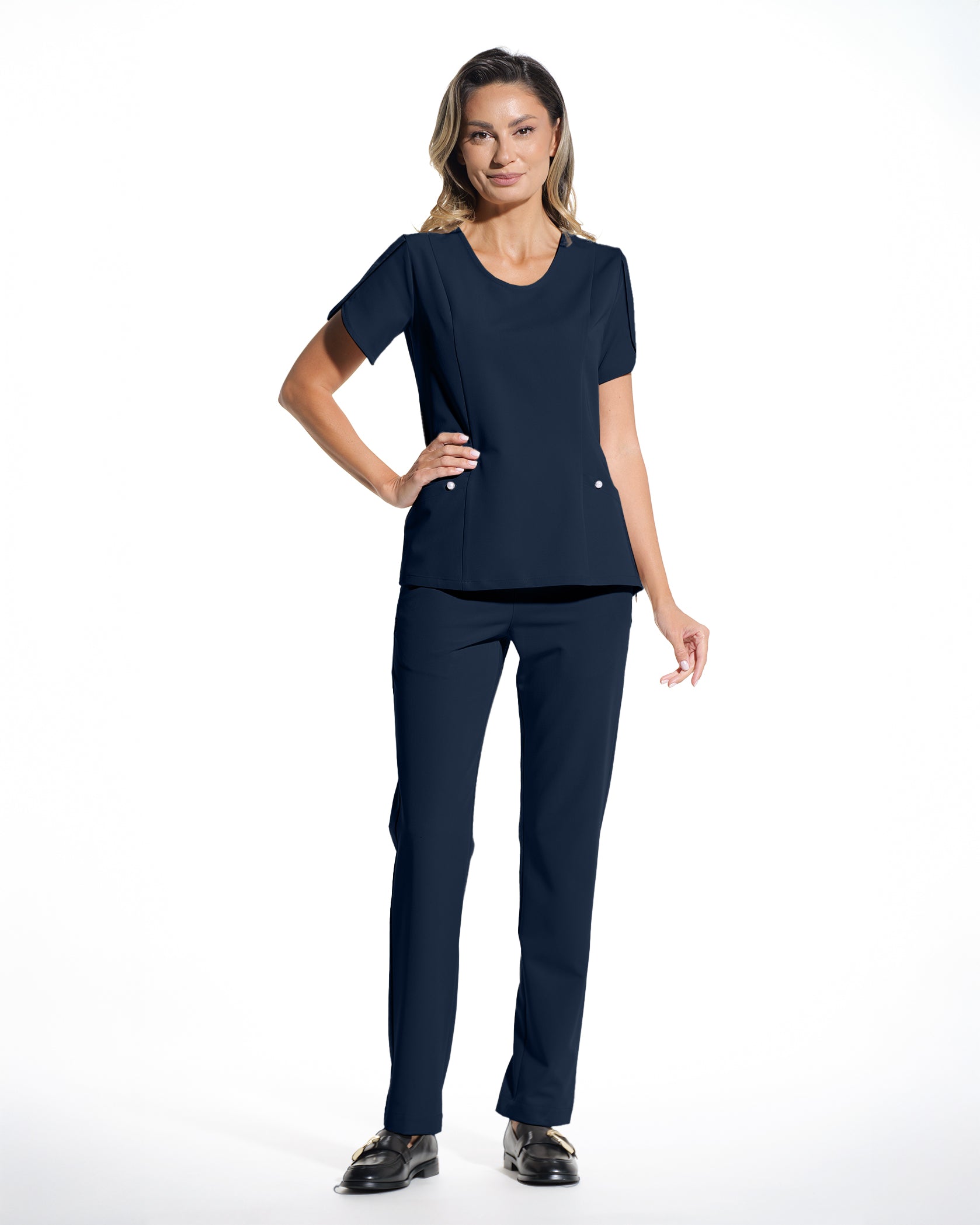 PETALI bluza medicala navy - Imagine 6