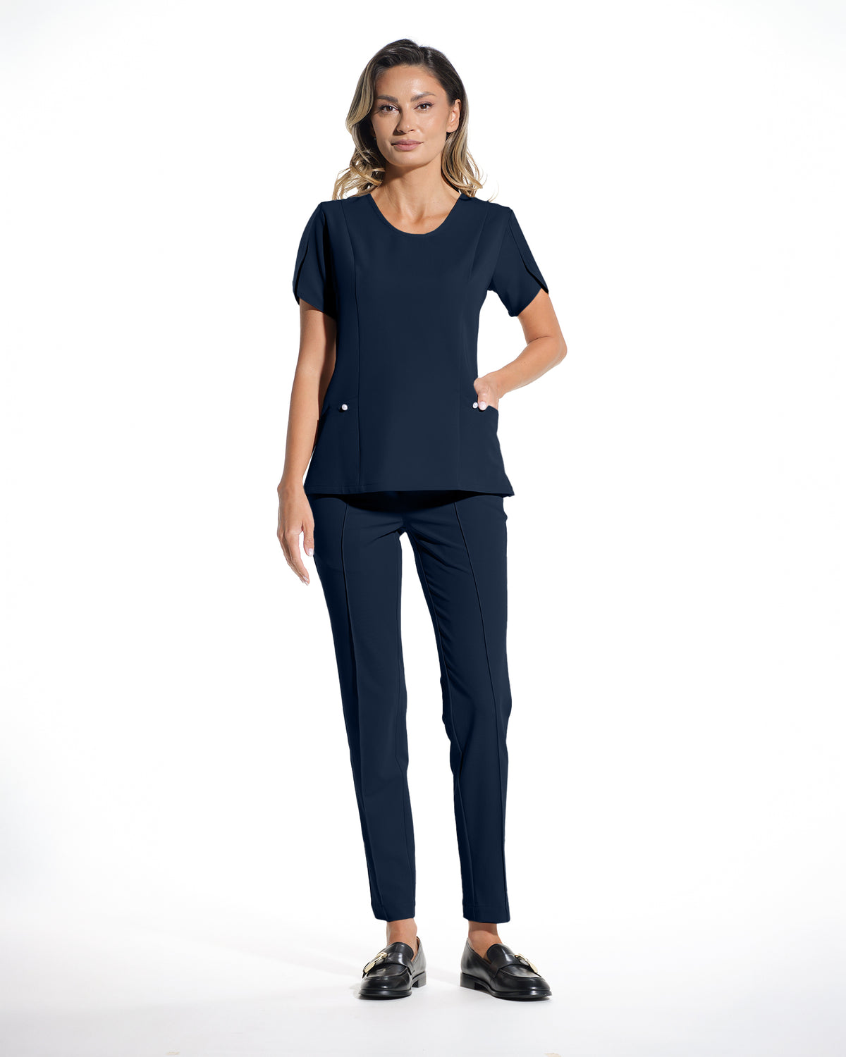 PETALI bluza medicala navy