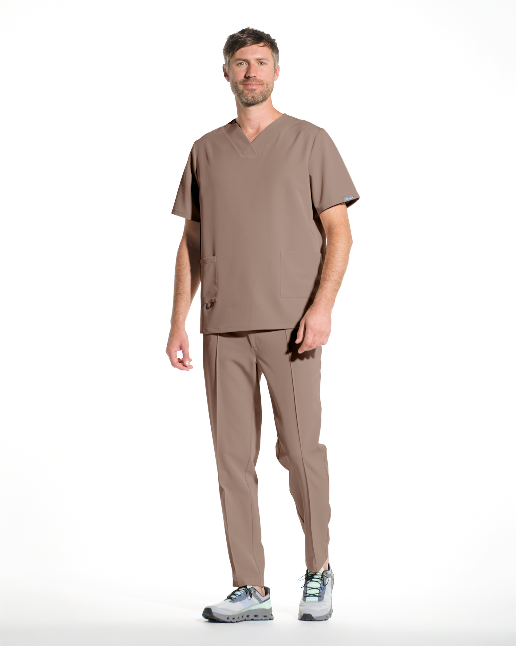 RAND bluza medicala cappuccino - Imagine 5