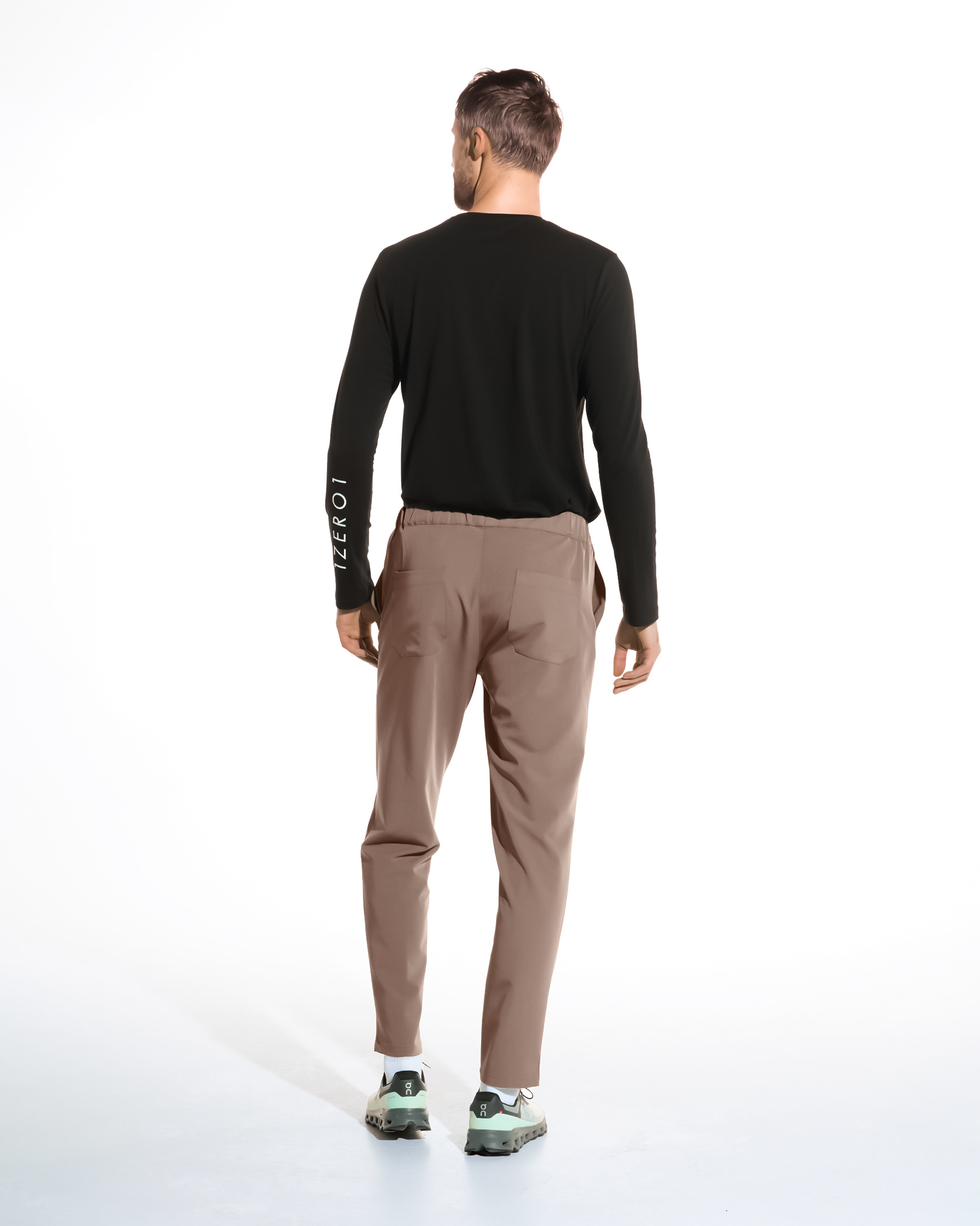 NORM pantaloni medicali barbati cappuccino - Imagine 6