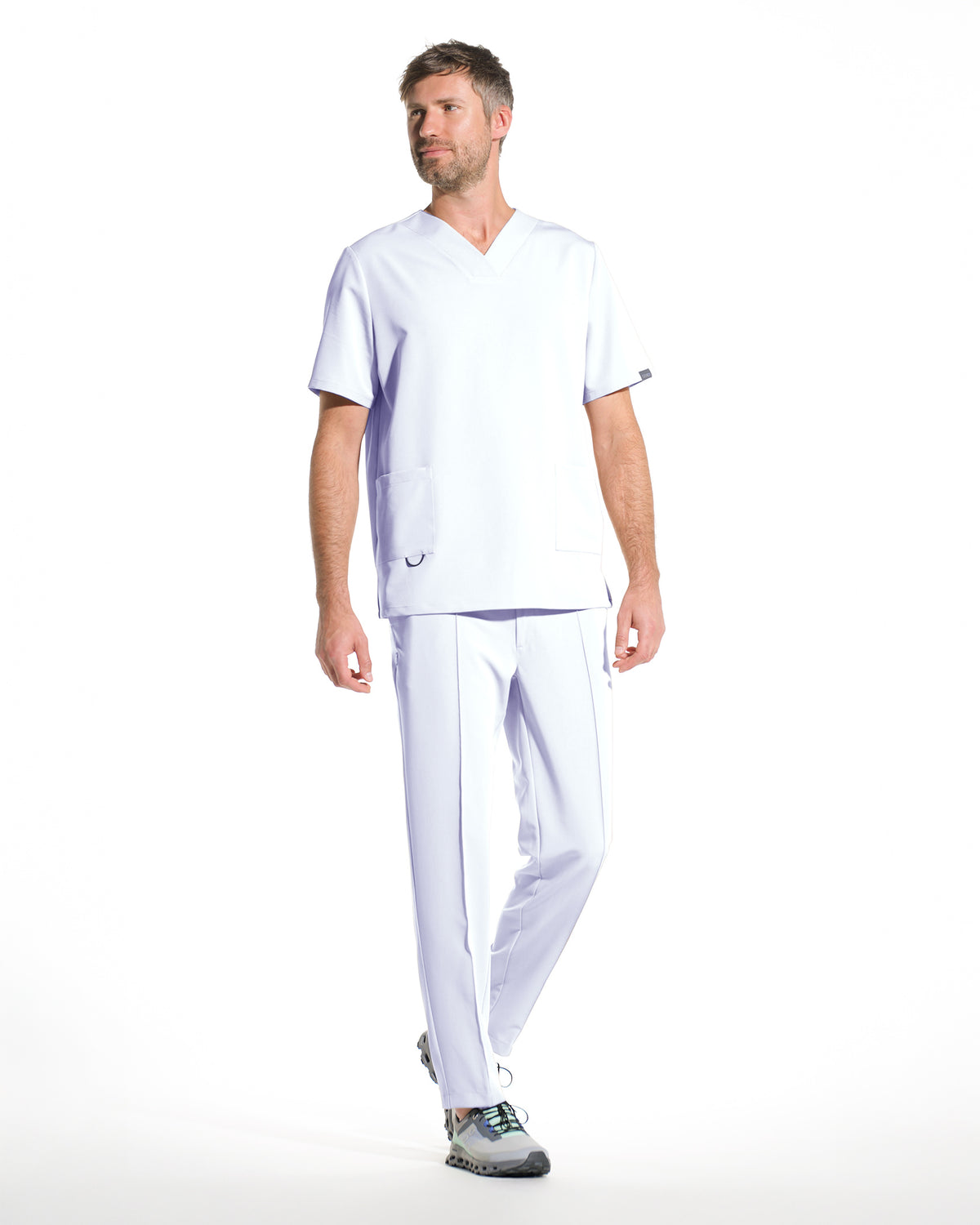 Herren-Arztkittel WAVE oliv