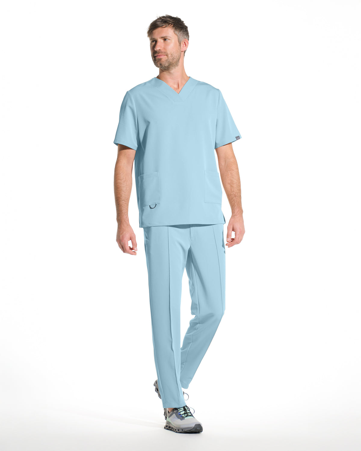 RAND Blue Scrub Top