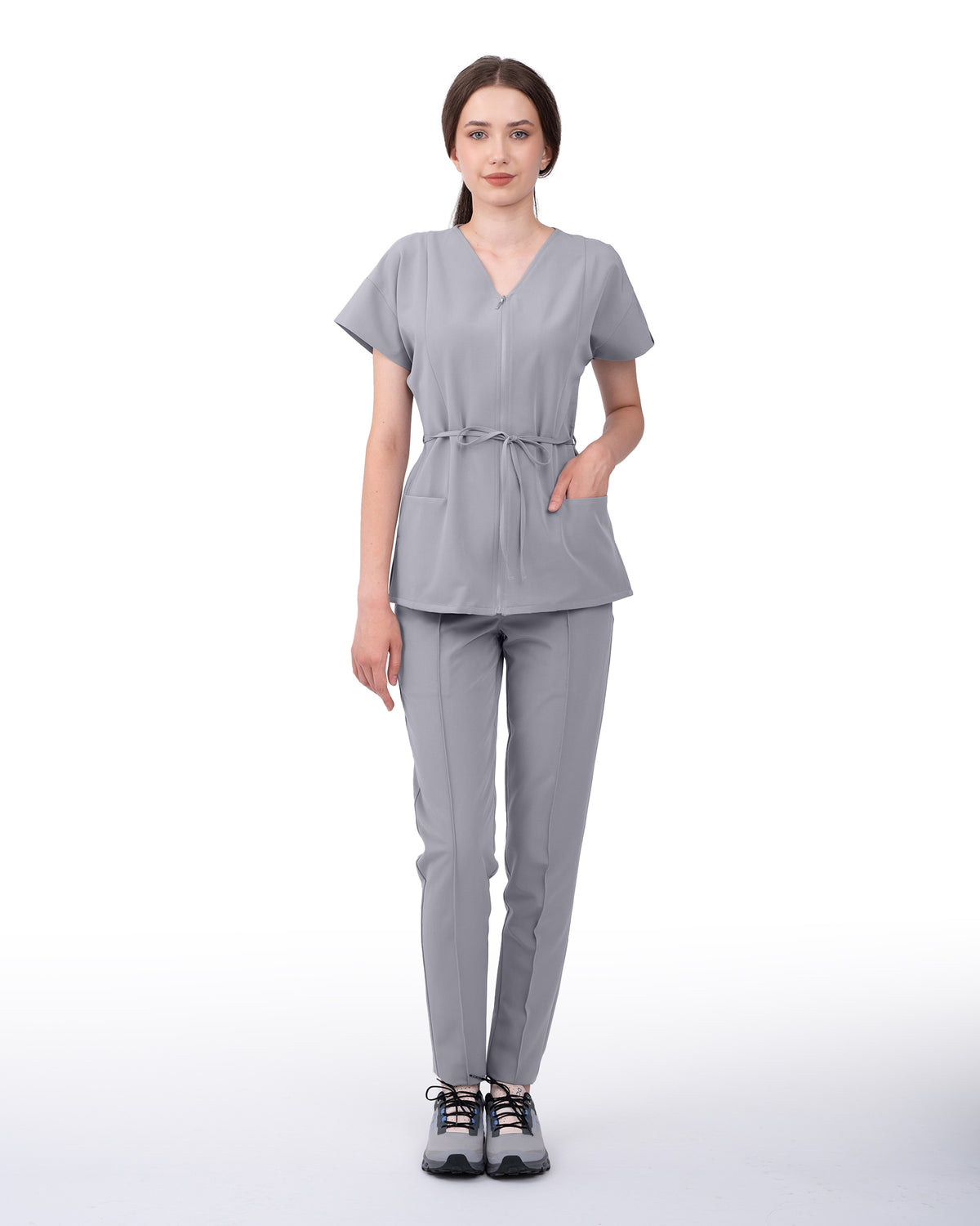 Bluza medicala dama ROSA gri