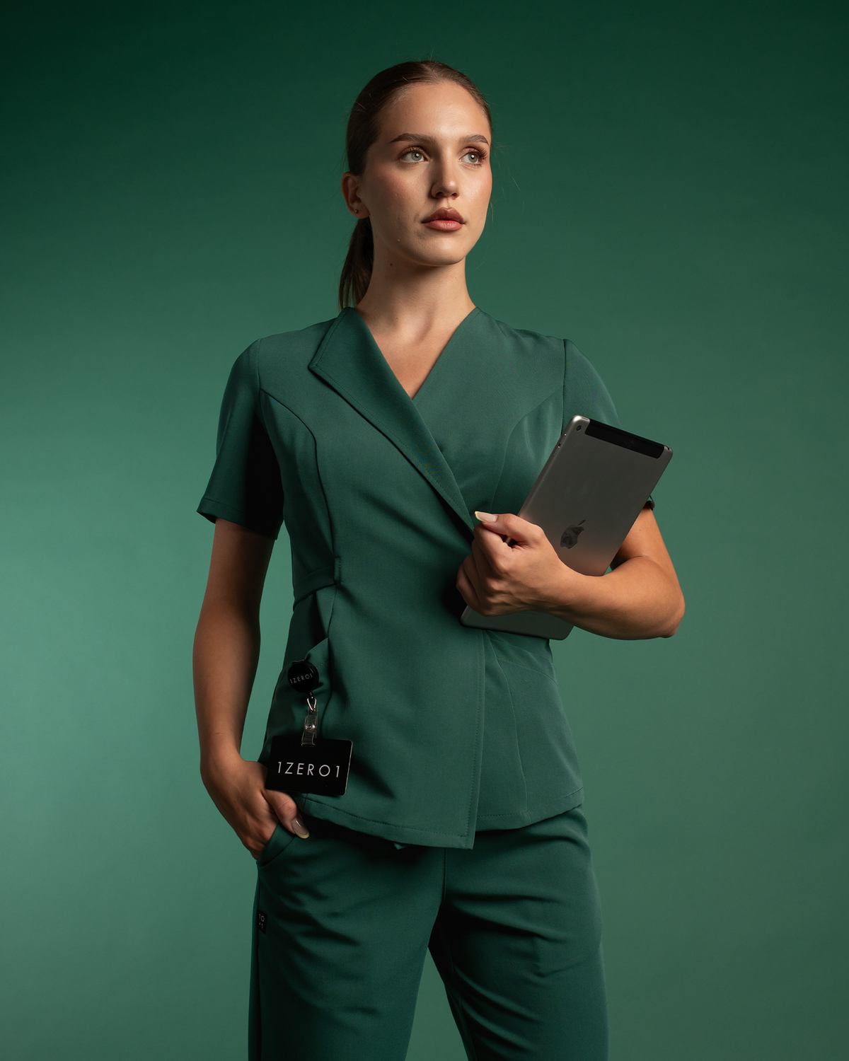 SIENA bluza medicala forest