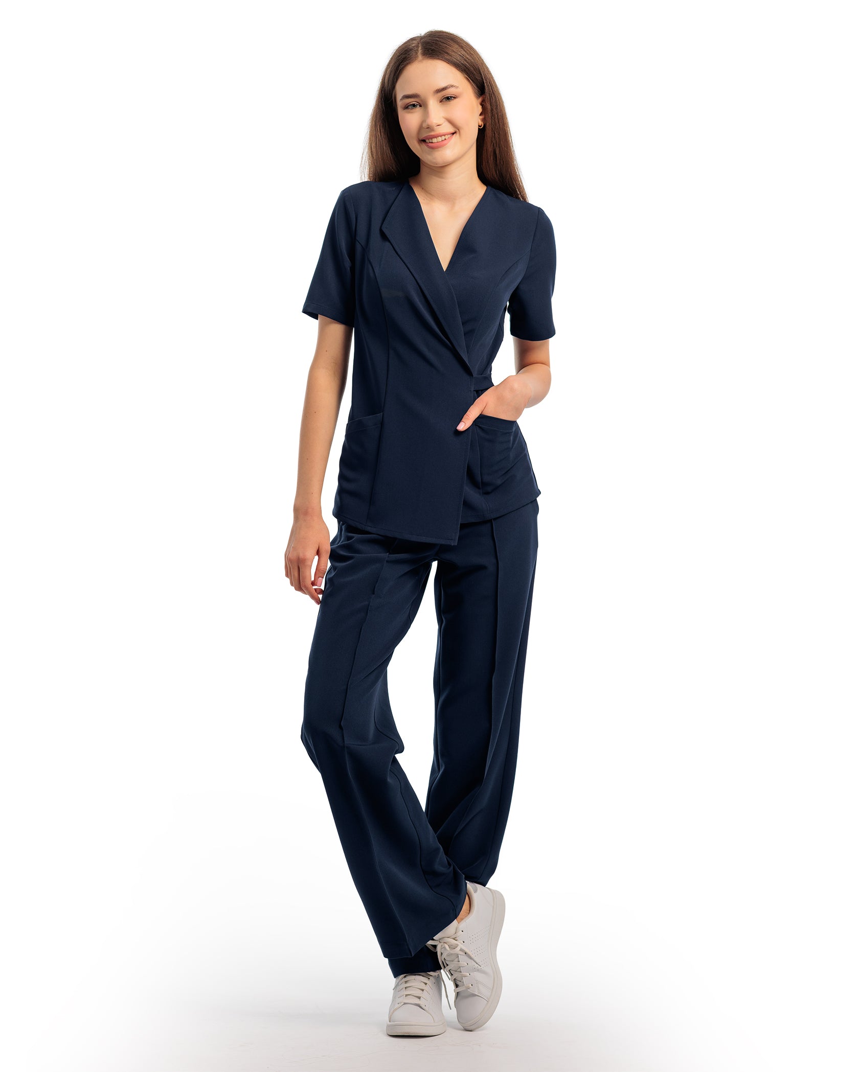 SIENA bluza medicala navy - Imagine 4