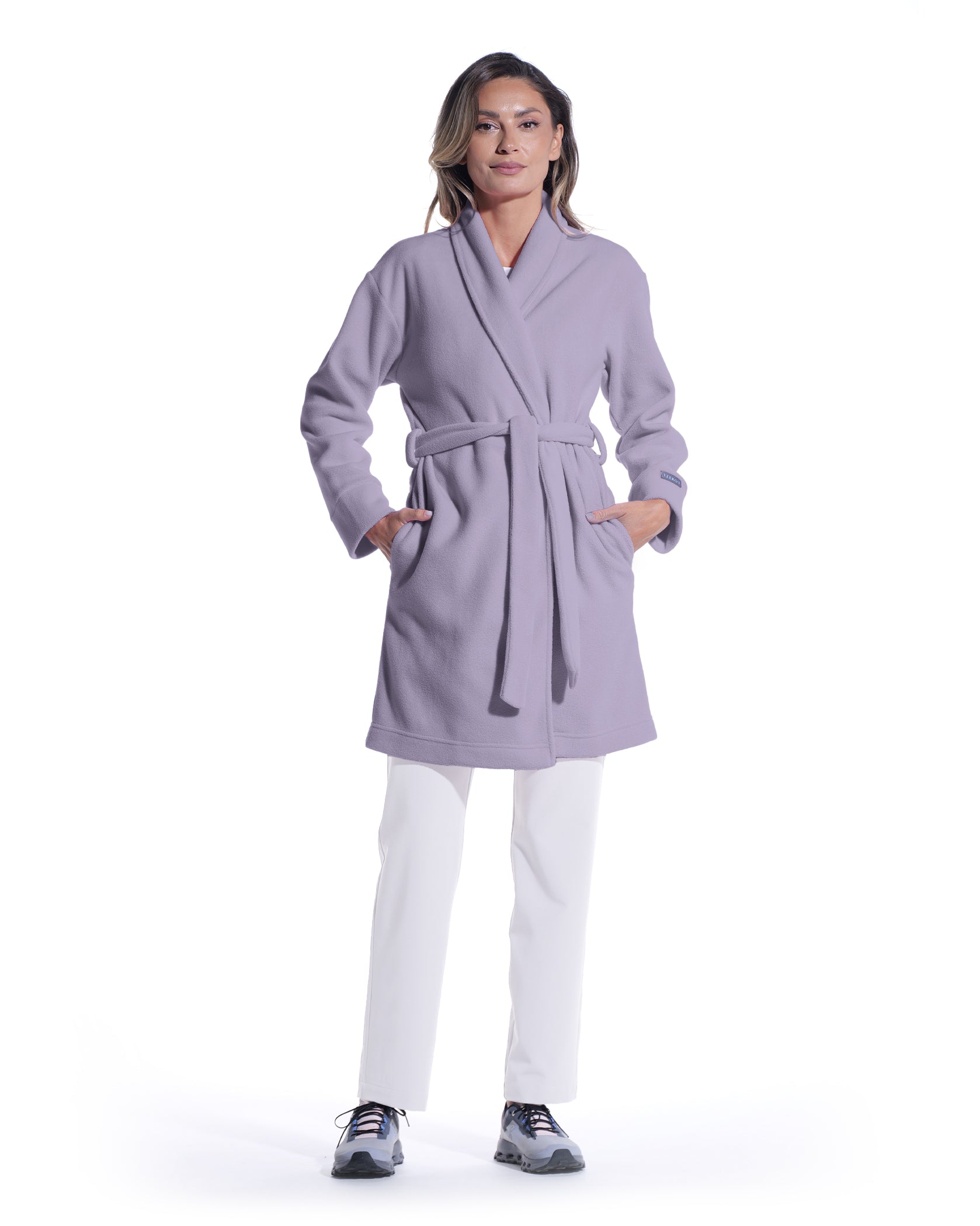 Halat medical dama SOFT lila - Imagine 5