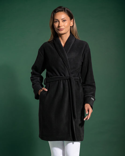 Halat medical dama SOFT negru