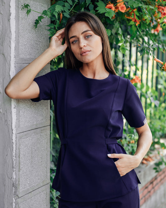 THALYA bluza medicala navy