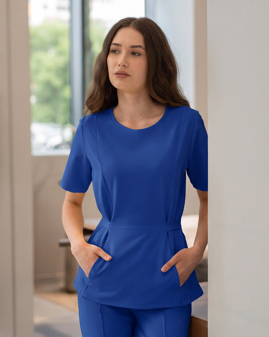 THALYA bluza medicala royal blue