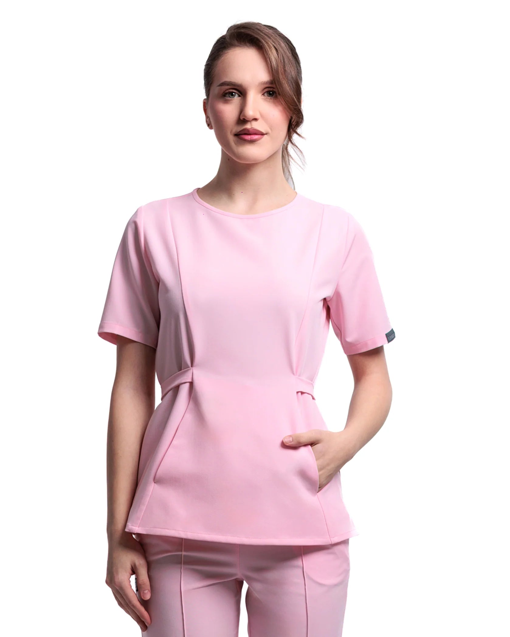 Costum medical CONTOUR Bloom - Detalii close up