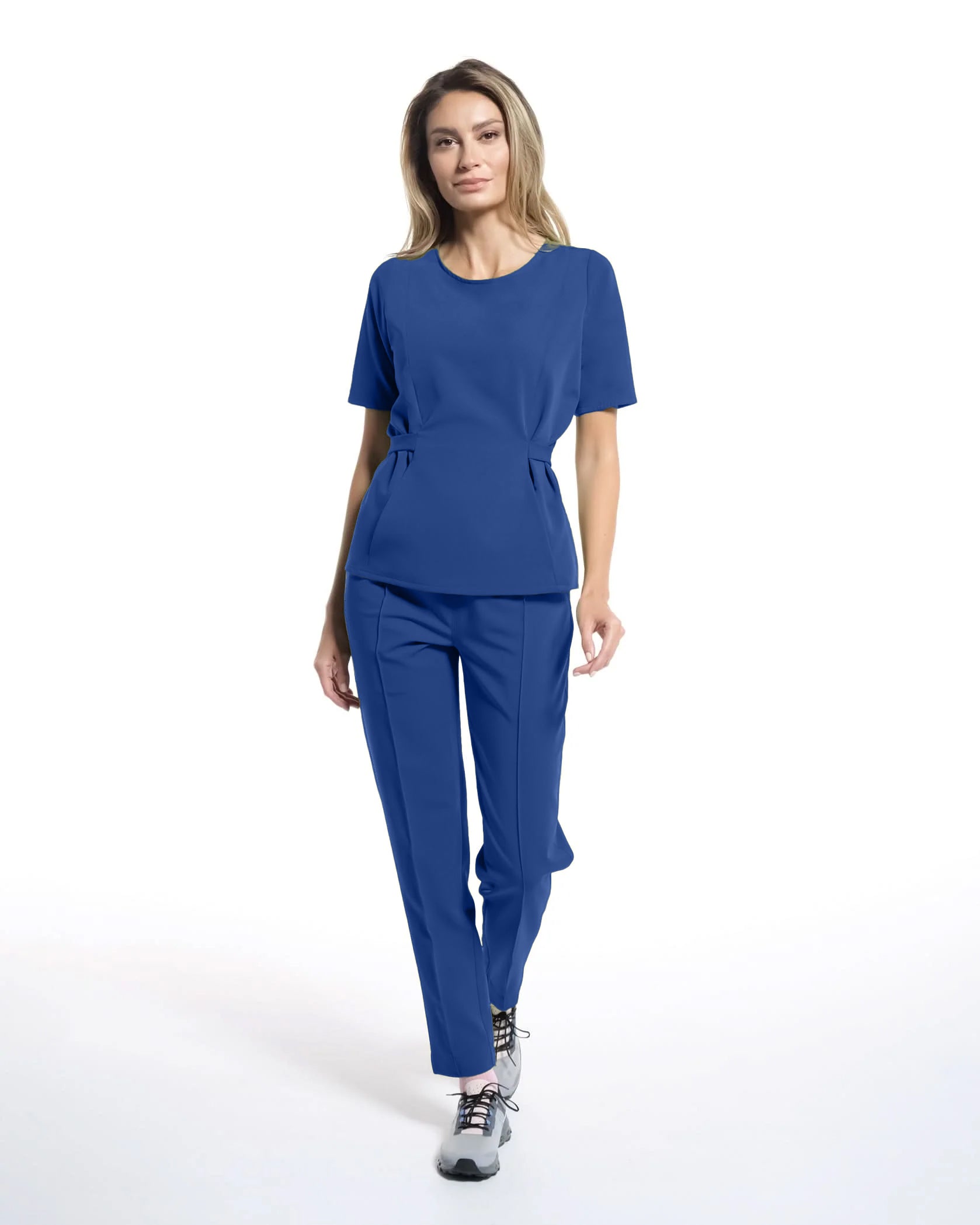 Costum medical CONTOUR Royal Blue - Imagine 4