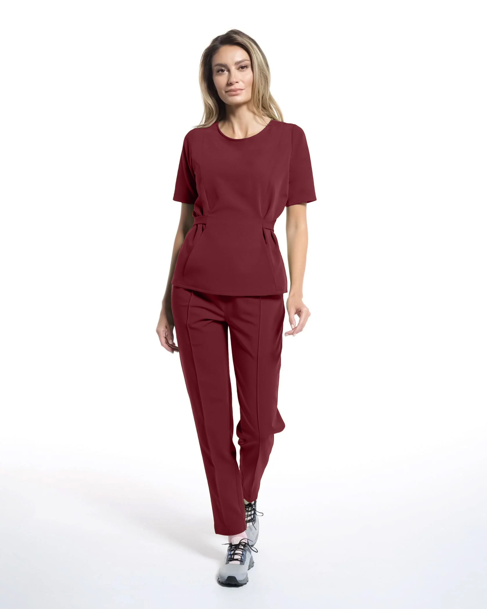 Costum medical CONTOUR Bordo - Imagine 4