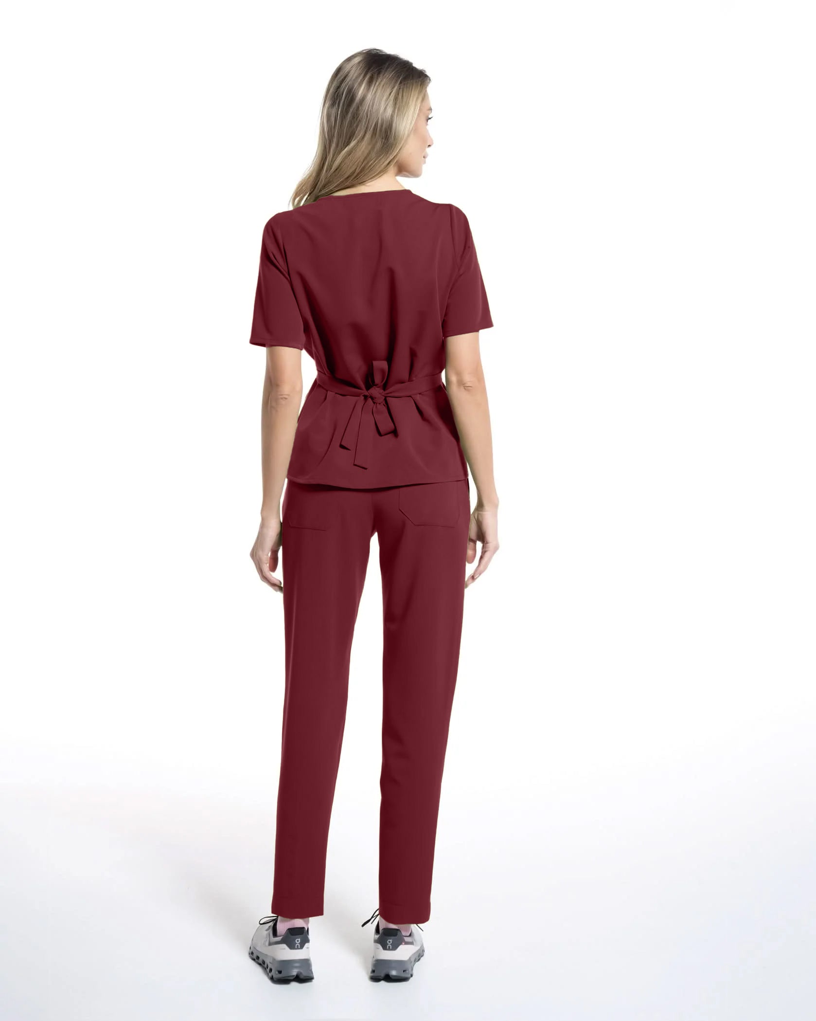Costum medical CONTOUR Bordo - Imagine 5