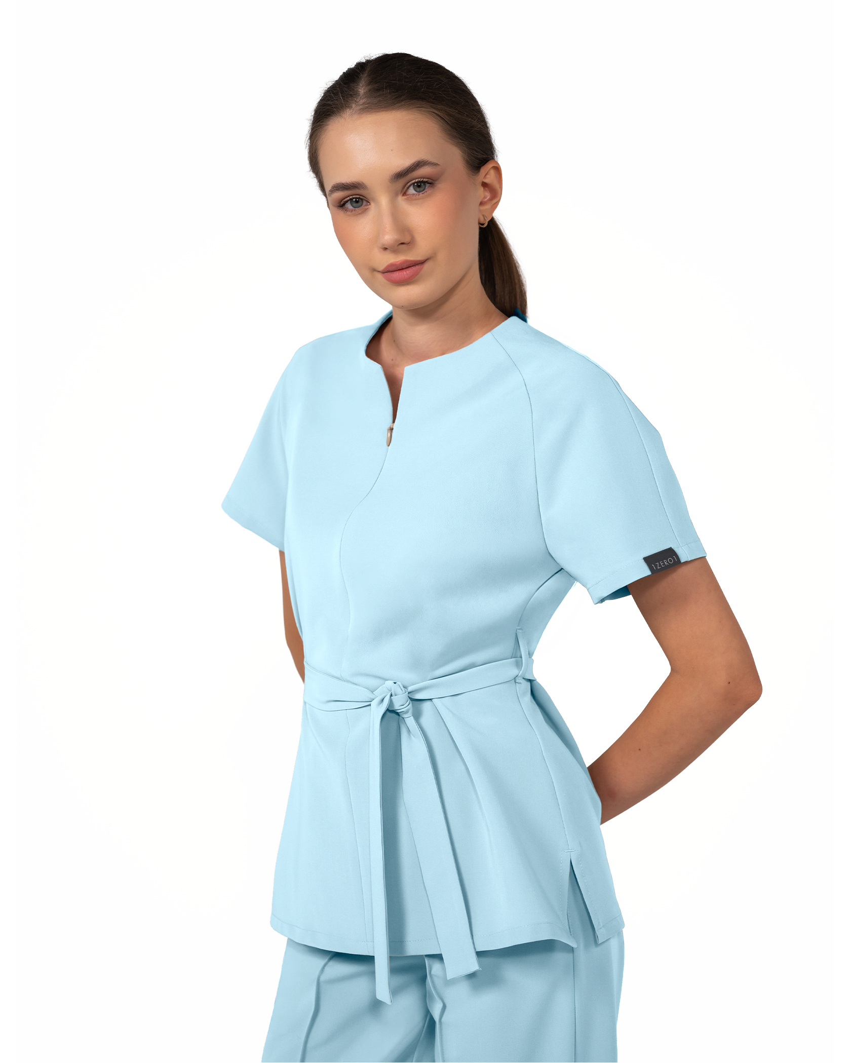 TRINA bluza medicala blue - Imagine 3